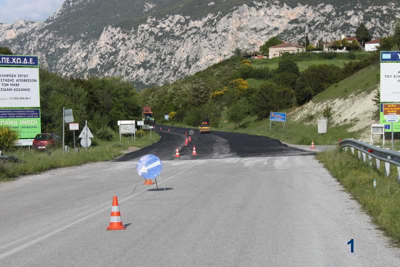 Συντηρήθηκε τμήμα του δρόμου στην έξοδο του Ρυμνίου – Παραμένουν σοβαρά προβλήματα στον ίδιο δρόμο (Γ.Μαστρ./mikrovalto.gr)