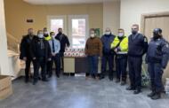 Επίσκεψη αντιπροσωπείας της ένωσης αστυνομικών υπαλλήλων Κοζάνης στις υπηρεσίες Διεύθυνσης Αστυνομίας Κοζάνης και παράδοση 3000 μασκών προσώπου