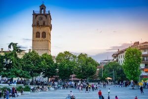 Kozani,,Greece,-,June,26,2020:,Evening,Traffic,And,Urban