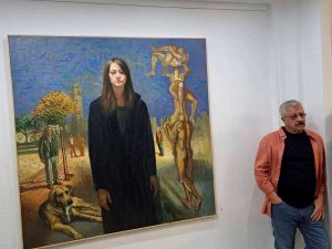 Εγκαίνια της έκθεσης «Κάποιες ιστορίες με παράξενο τέλος» του Κώστα Ντιό στη Chalkos Gallery στη Θεσσαλονίκη kostas-ntios-2