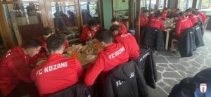 Φ.Σ Κοζάνη: Γεύμα συσπείρωσης πριν τη σημερινή κρίσιμη αναμέτρηση με τον Πιερικό 50-50_fcKozani_